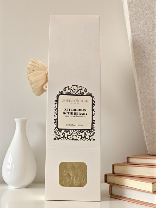 Afternoons in the Library - Luxury Reed Diffuser